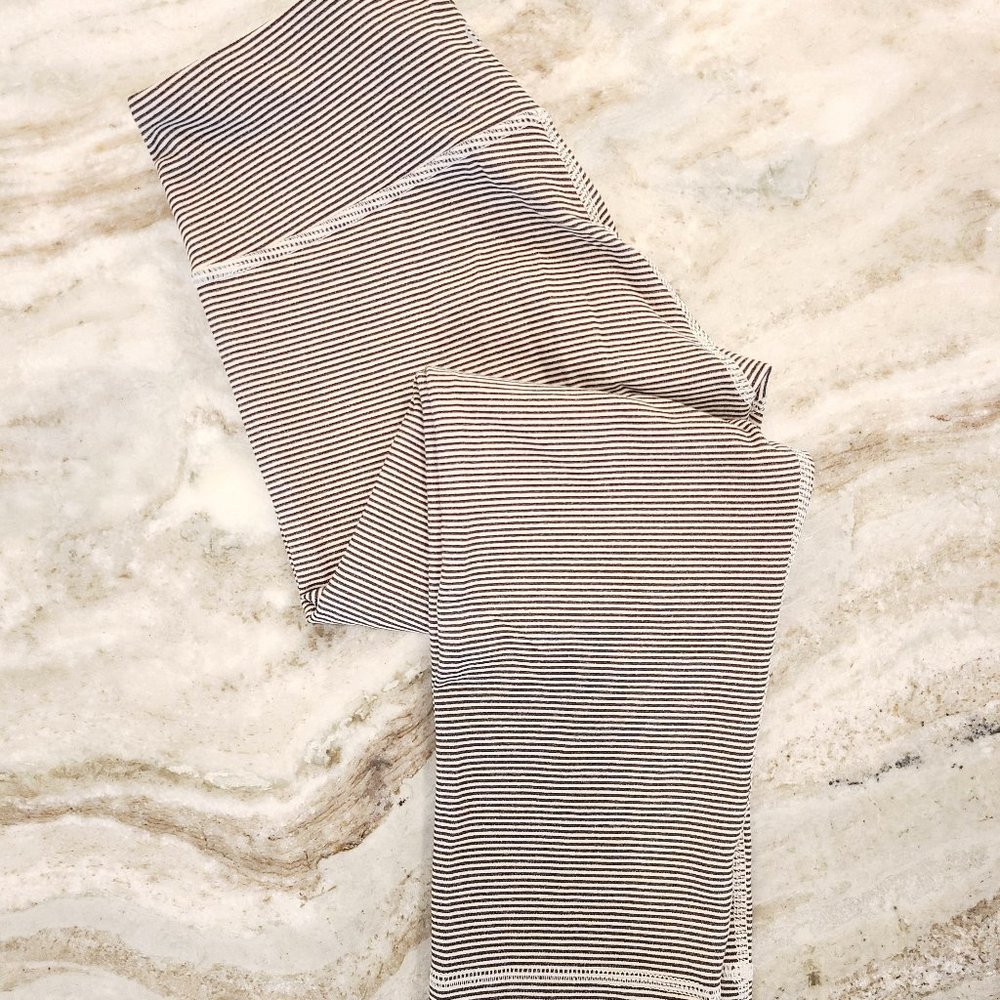 Mini Striped Lululemon Leggings